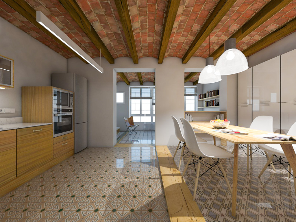 Reforma de una vivienda en Barcelona