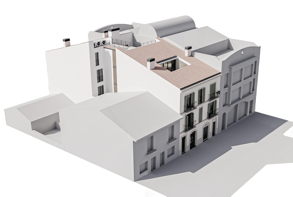 Edificio plurifamiliar en el centro de Begues